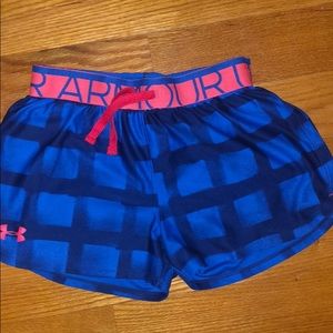 Kids UA shorts